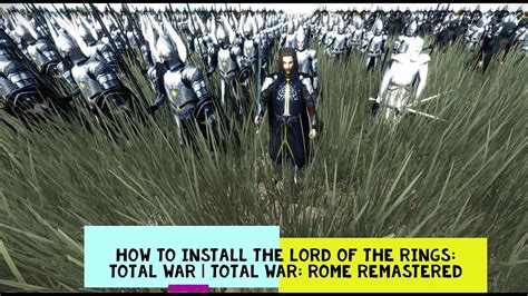 total war warhammer lord of the rings mod|Lord of the Rings Total War Mod for Rome Remastered is out now!.